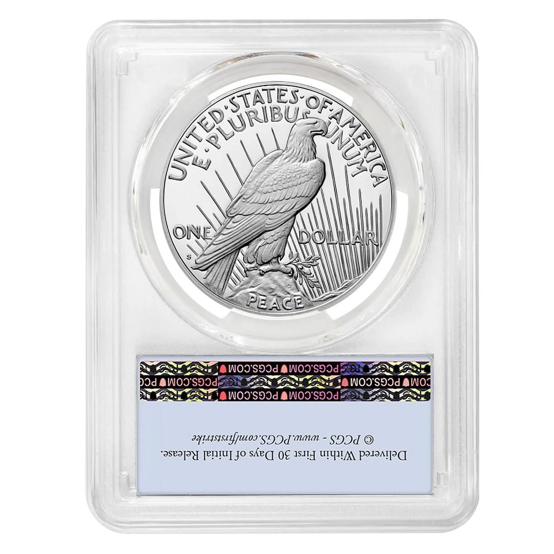 2023-S Peace Silver Dollar Proof Coin PCGS PF 70 FS