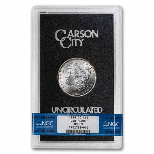 1884-CC Morgan Dollar MS-63 NGC (GSA)