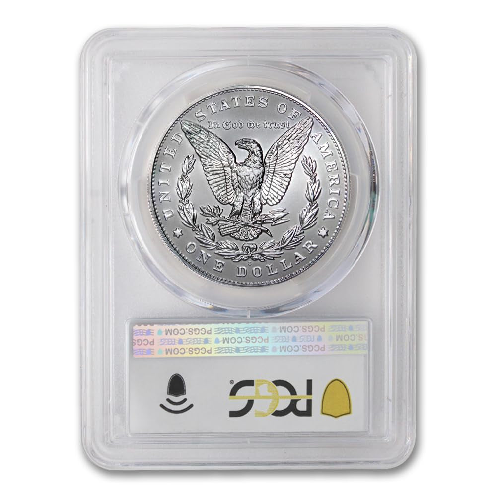 2023 S Set of (2) American Silver Morgan and Peace Dollar Reverse Proof Coins PR-70 (First Day of Issue) $1 Rev PR70 PCGS