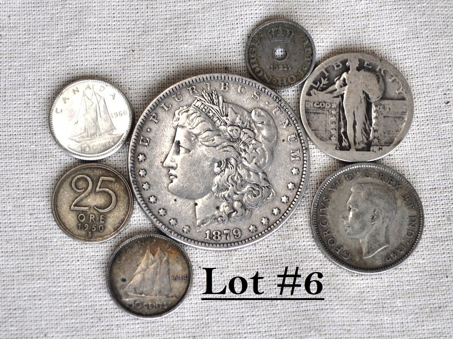 Lot of World Silver Coins - Multiple Lots Available, Check It Out! - Cool / Unique Silver Coin Lot - Old Silver Coins - Large Coin Lot!