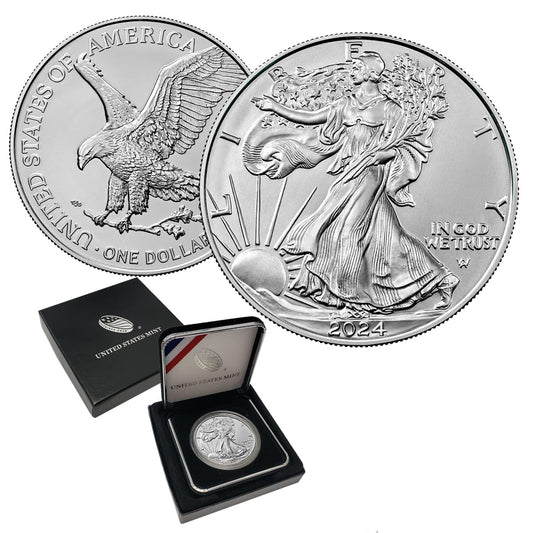 2024 Silver Eagle $1 Brilliant Uncirculated US Mint