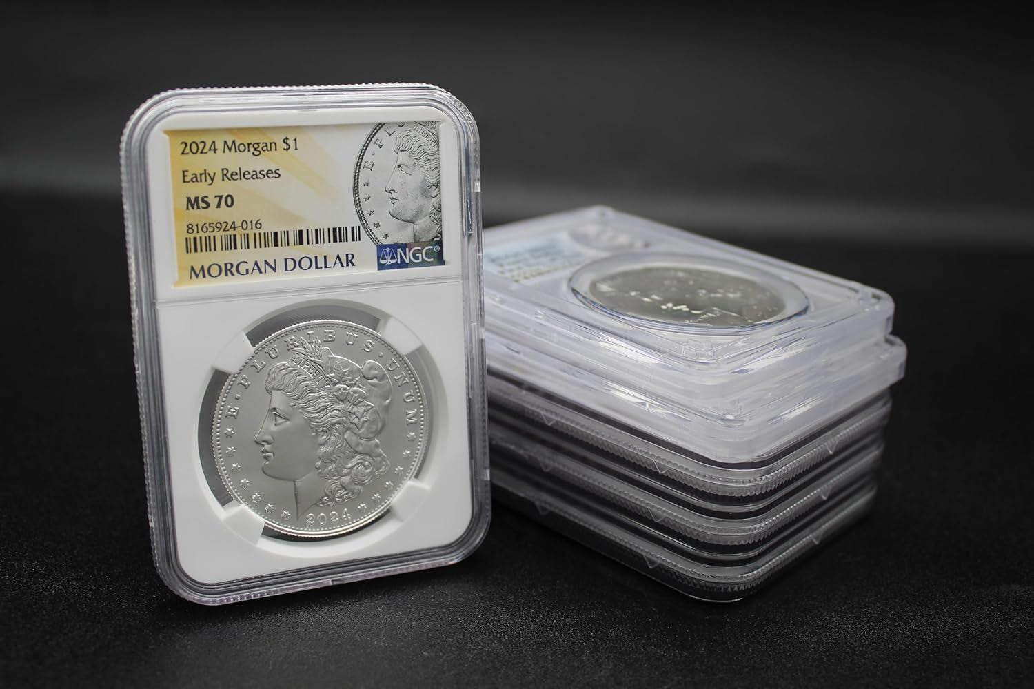 2024 American Silver Morgan Dollar Coin MS-70 (Early Releases) with Original Government Packaging $1 MS70 NGC