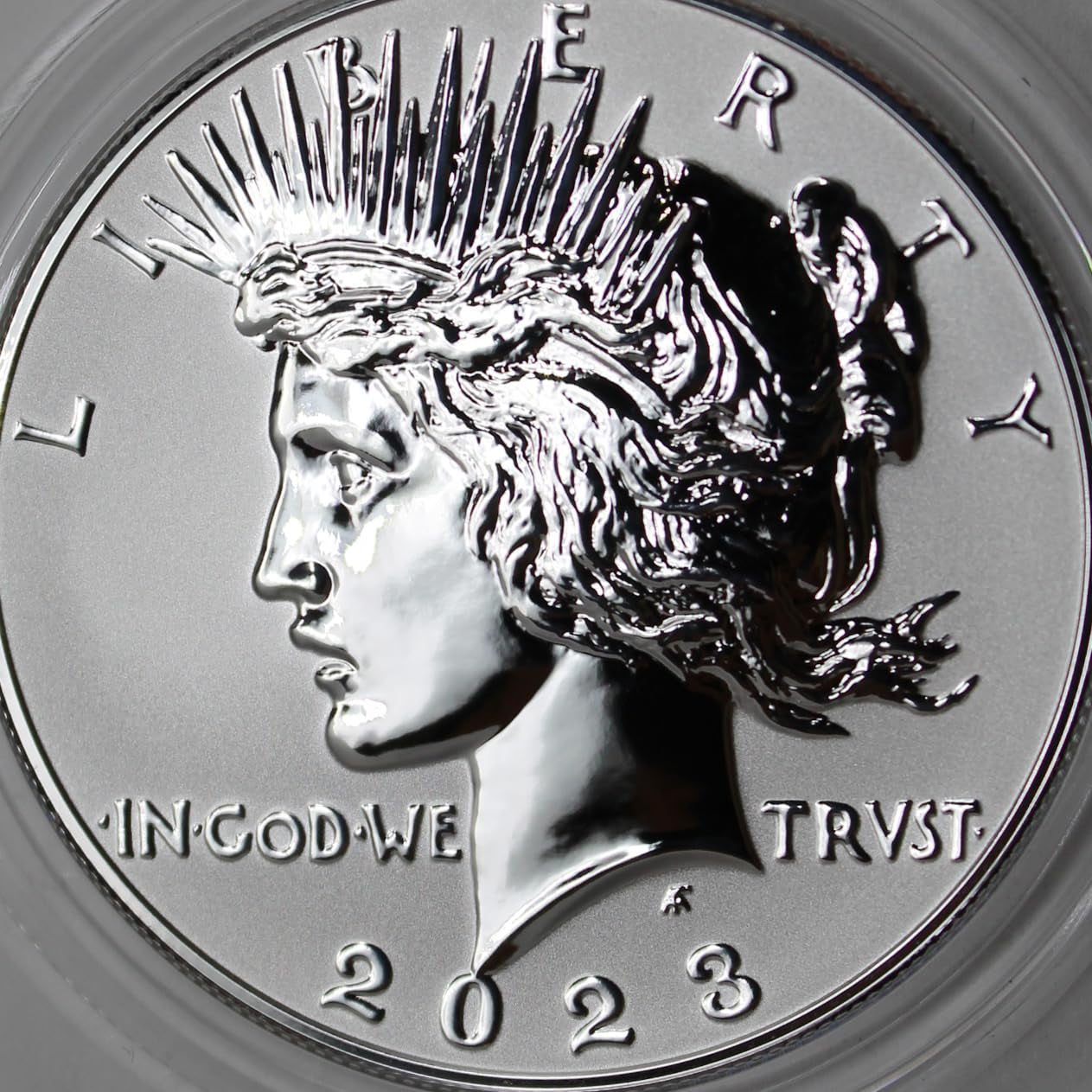 2023 S American Silver Peace Dollar Coin Reverse Proof PF-70 (Early Releases) $1 NGC Rev PF70