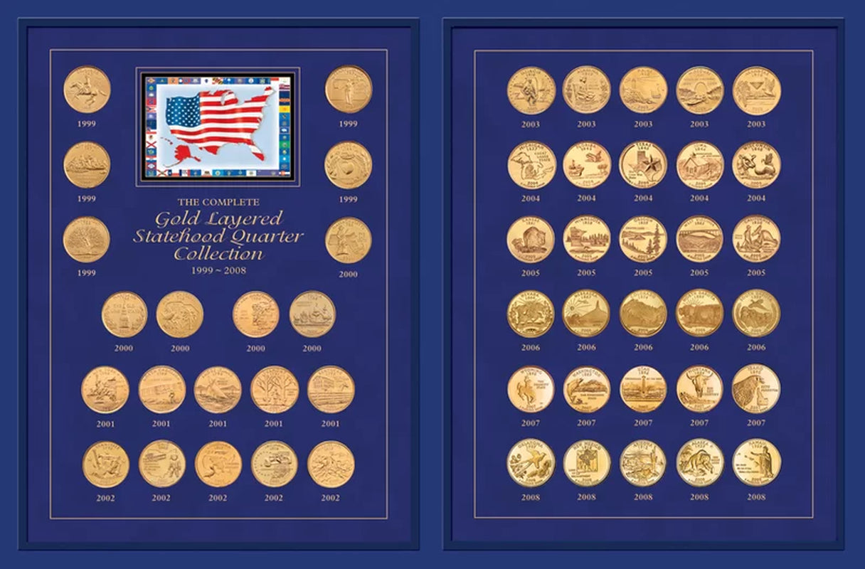 The Complete Statehood Quarter 1999 - 2008 Coin