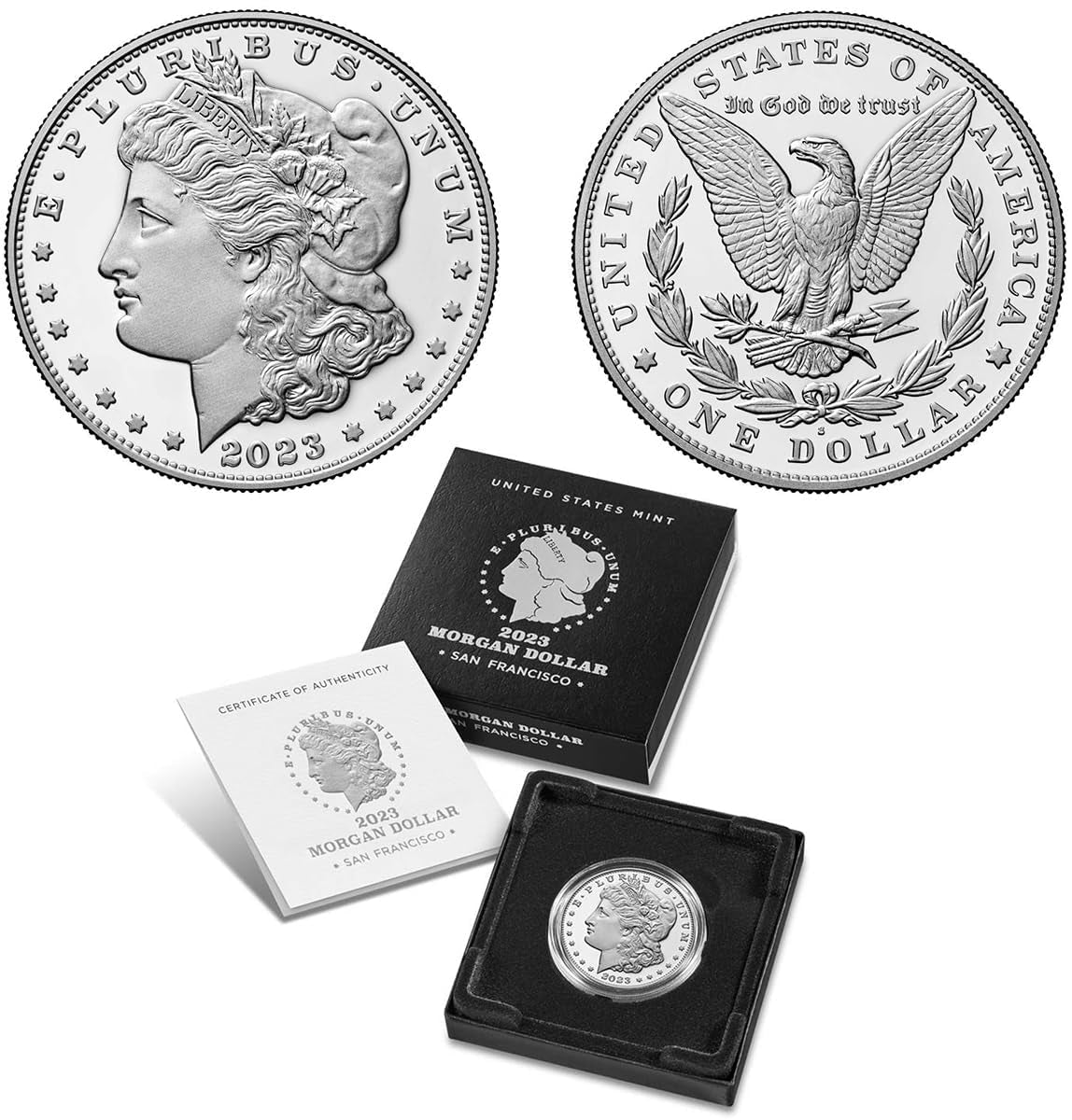 2023 S Morgan Silver Dollar $1 US Mint Proof