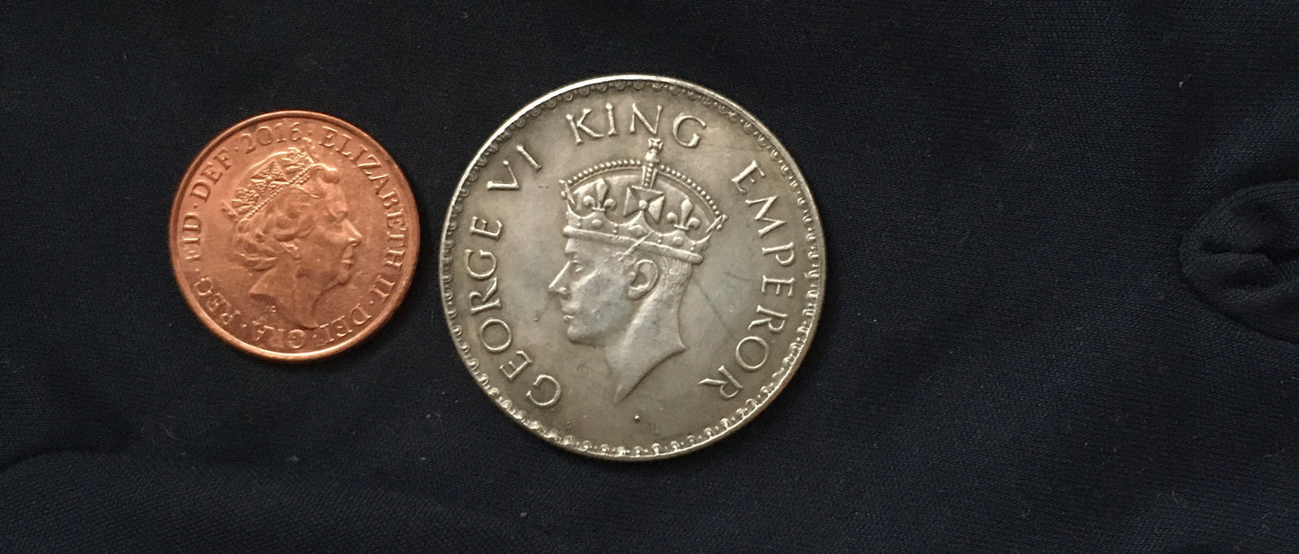 George V1 *1939* One Rupee - India Coins / Restrike