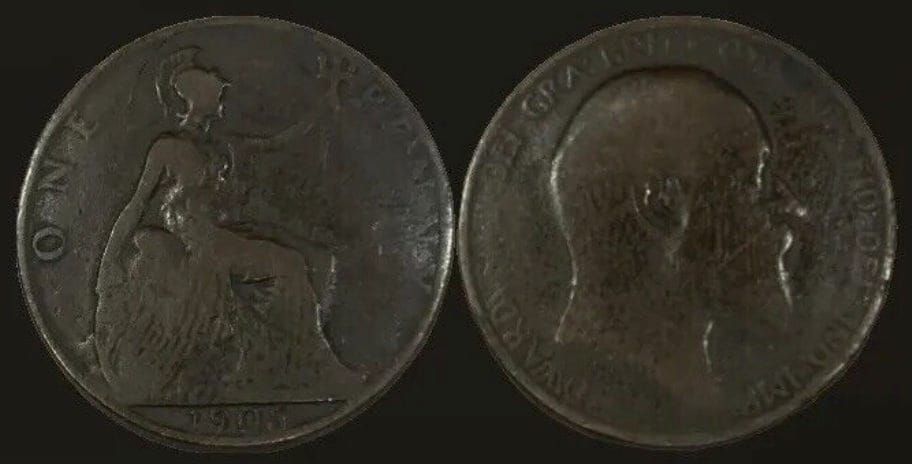 Rare 1905 United Kingdom 1 Penny Coin - A Historical Treasure