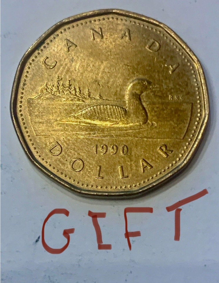 Own a Piece of Canadian History: Commemorate 1988 Canada 1 Dollar Loonie & GIFT