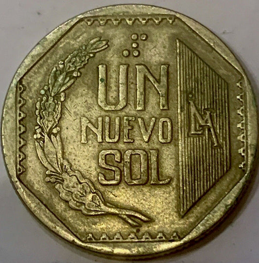Uncover Peru's Rich Heritage: 1 Nuevo Sol, 1994 Treasure With a GIFT