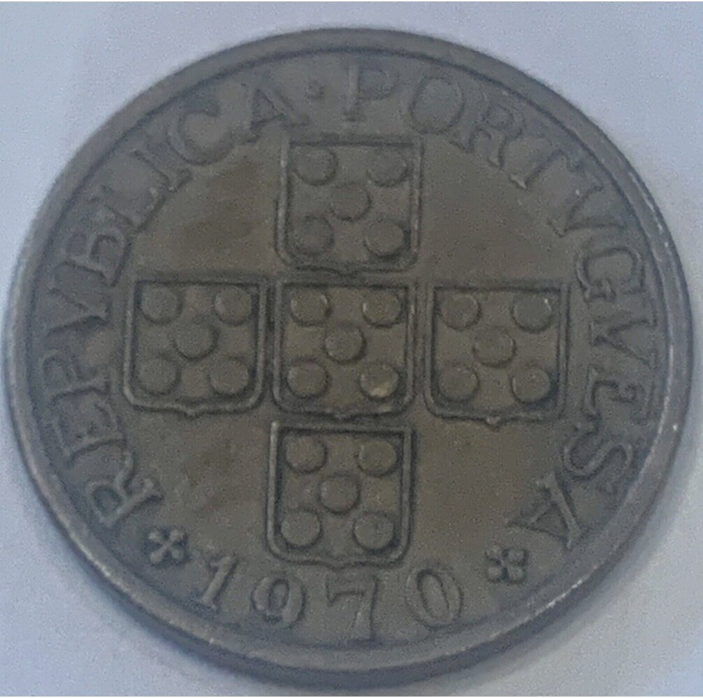 Own a Piece of Portuguese History: 1970 Portugal 50 Centavos Coin