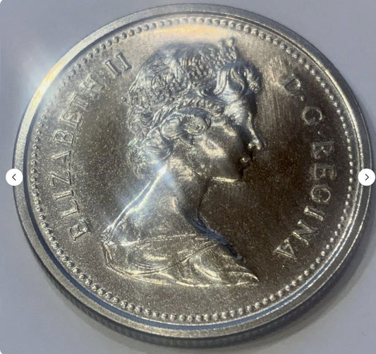 Step Back in Time with this Commemorative Canada 1 Dollar Coin from 1976