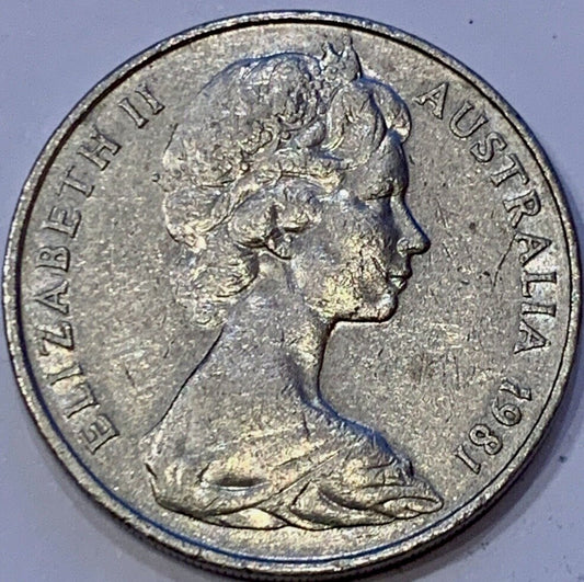 Rare 1981 Australia 20 Cent Coin (2 Coins) - Queen Elizabeth II & Platypus - Invest in History!