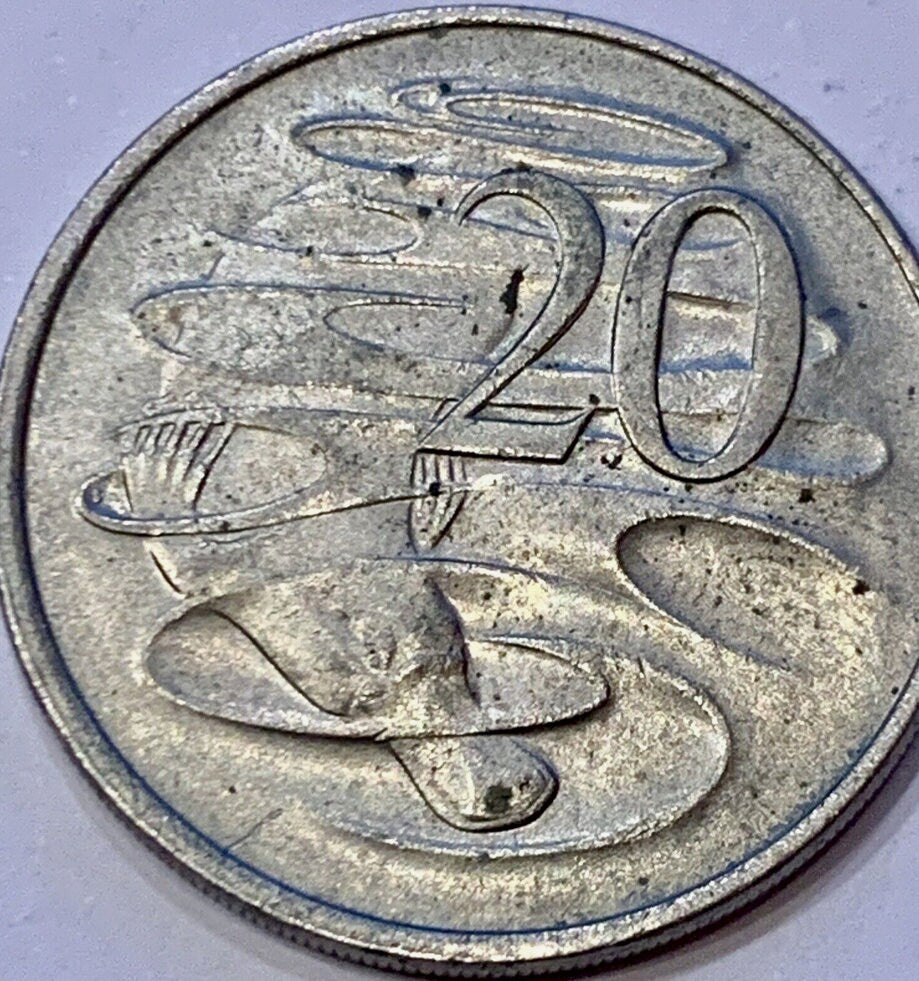 Rare 1981 Australia 20 Cent Coin (2 Coins) - Queen Elizabeth II & Platypus - Invest in History!