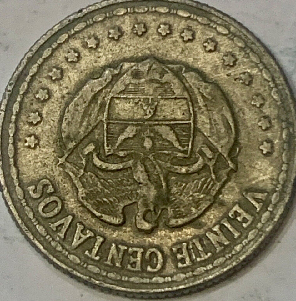 Own a Piece of Colombian History: Colombia Rare 20 Centavos, 1956