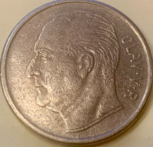 Exclusive Vintage: 1970 Norway 1 Krone Coin - A Piece of Nordic History"