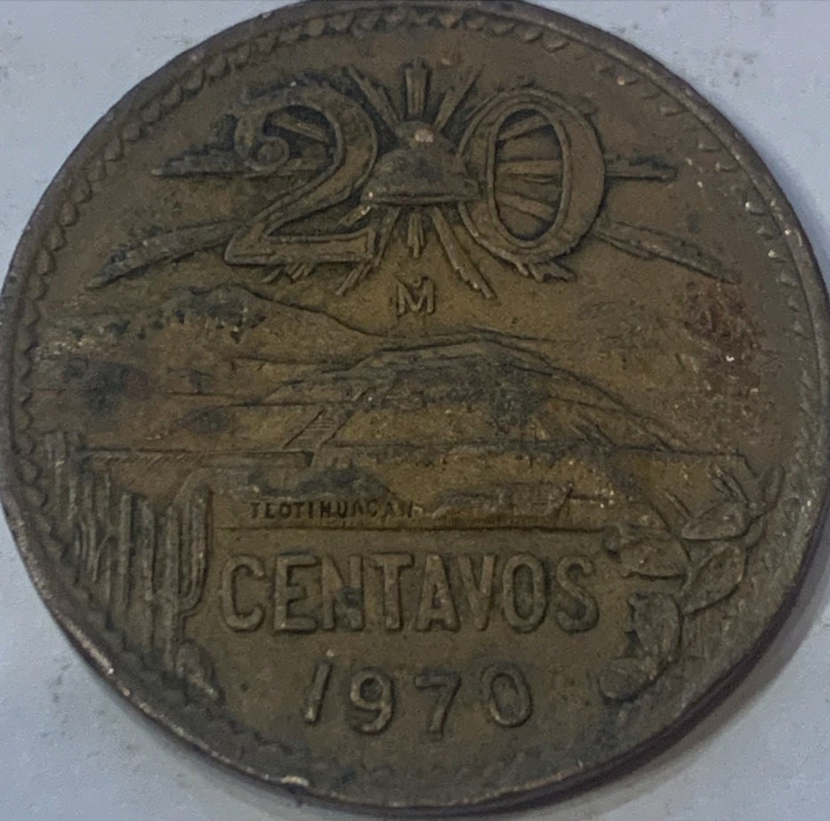 Rare Vintage Gems: Mexico 20 Centavos Coins from See Variants - A Collector's Dream"