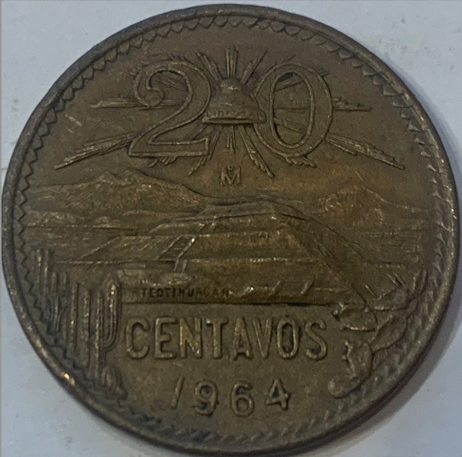 Rare Vintage Gems: Mexico 20 Centavos Coins from See Variants - A Collector's Dream"