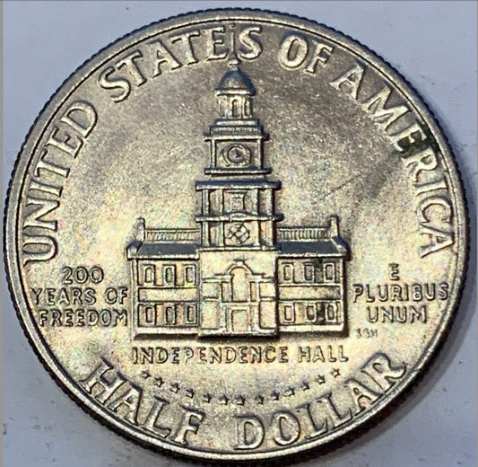 Bicentennial Beauty: The 1976 Half Dollar Celebrating 200 Years of U.S. Independence"