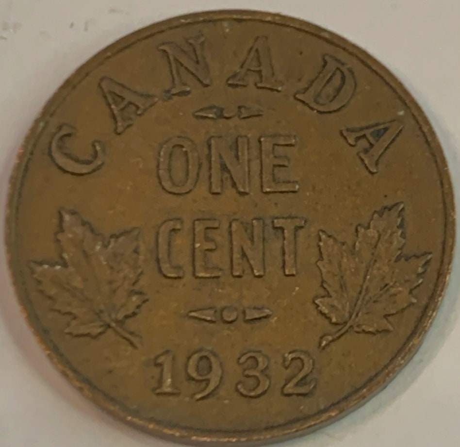 Rare Gem of Canadian History: The (1929-1933) 1 Cent Coin"