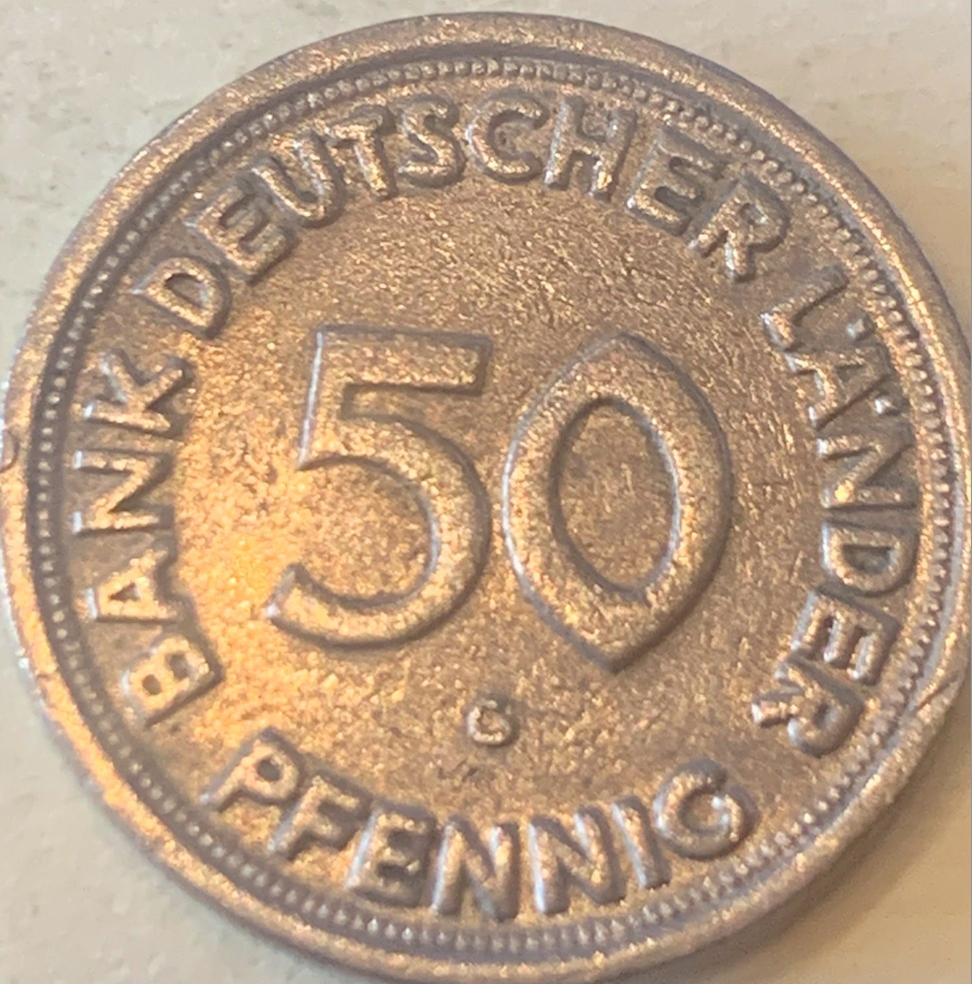 Own a Piece of History: A Rare 1921 German 50 Pfennig Coin