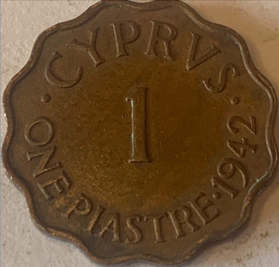 Exclusive Offering: The Historical 1942 Cyprus 1 Piastre Coin"