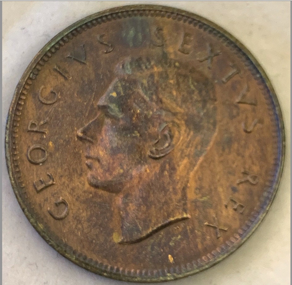 Invest in History: Exclusive South Africa Half Penny 1951/9 - Rare Opportunity!