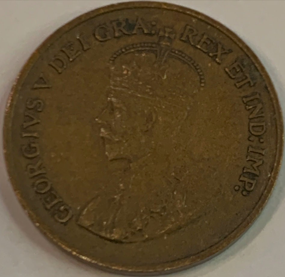 Rare Gem of Canadian History: The (1929-1933) 1 Cent Coin"