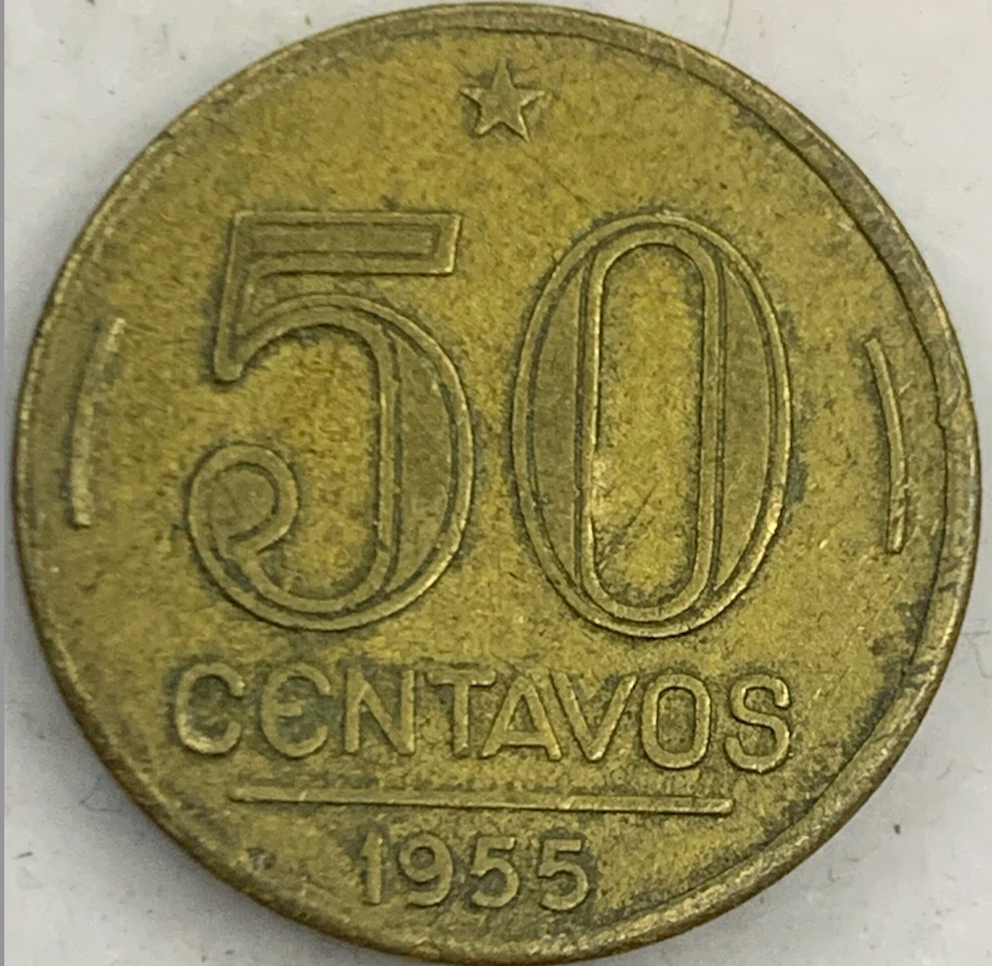 Timeless Treasure: Own a Piece of Brazil with the 1970 50 Centavos Coin"