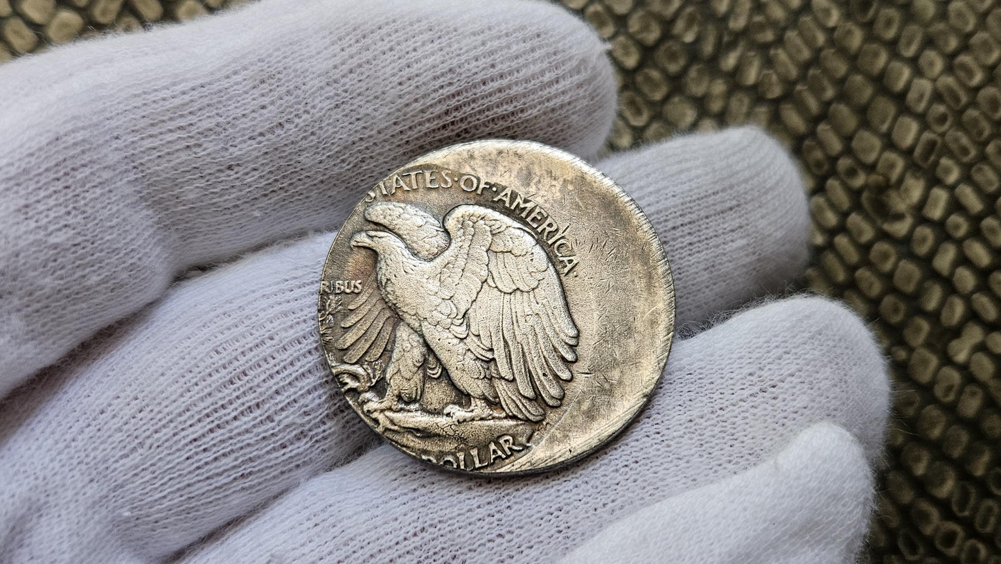 RARE USA Eagle Half Dollar 1918 Coin with ERROR Collectibles in Liberty Mint Collector Coin Gifted Coin Christmas Gift