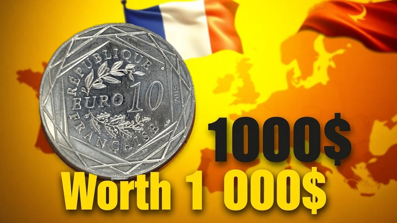 Exclusive 2015 France 10 Euro Coin – Asterix Series | Only 125,000 Minted